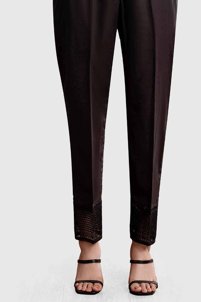 Unstitched Embroidered Cambric Trouser