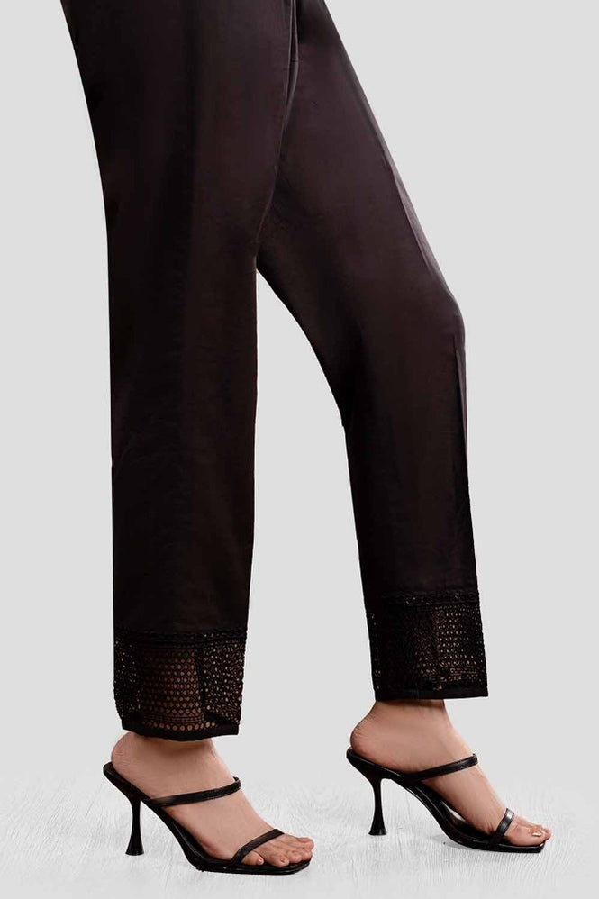 Unstitched Embroidered Cambric Trouser