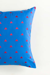 AW-23 TRIANGLE Cotton Embroidered Cushion Cover