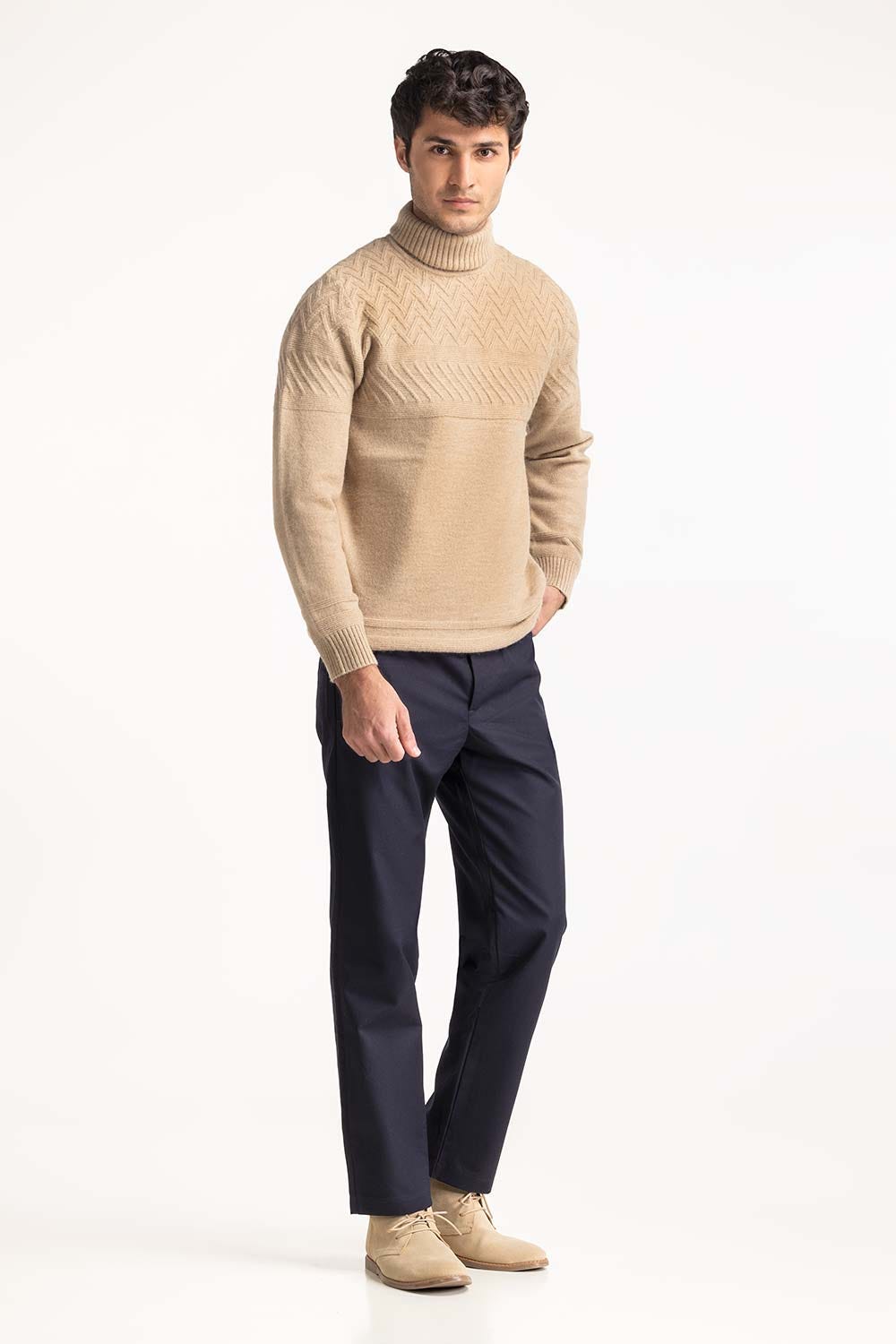 Turtle Neck Sweater MN-SWT-WS24-032