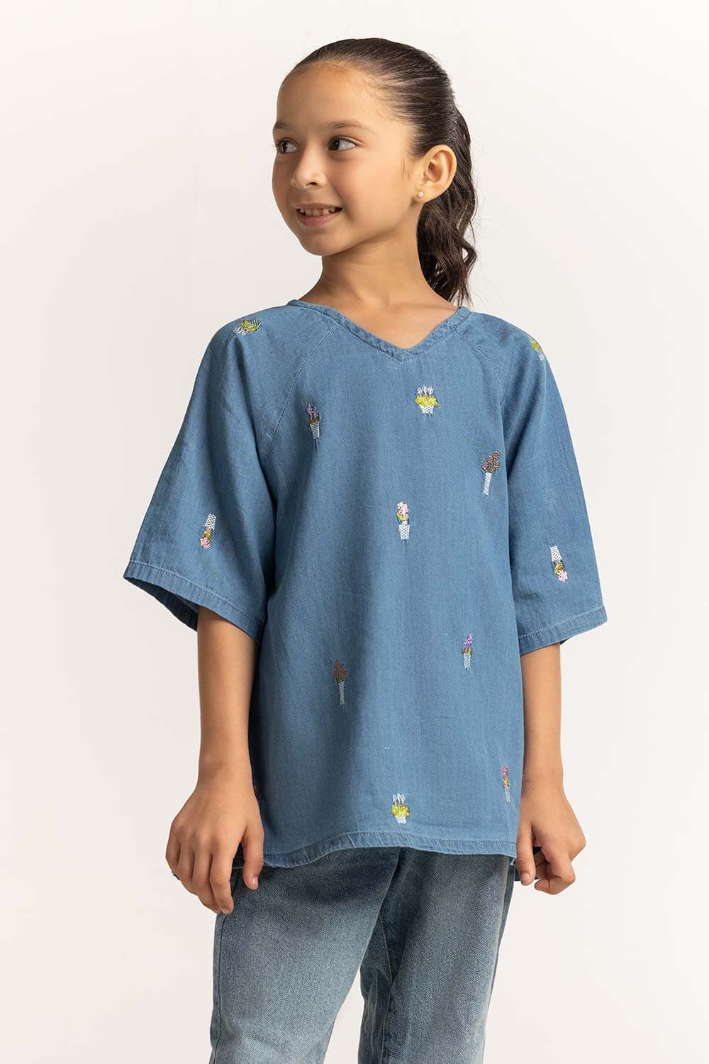 V-Neck JG-BLS-SS24-028