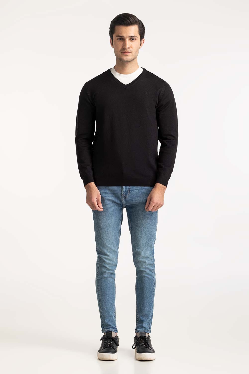 V Neck Sweater MN-SWT-WS24-002 A