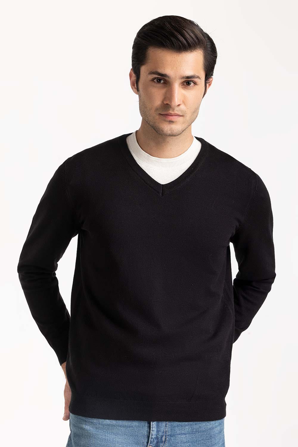 V Neck Sweater MN-SWT-WS24-002 A