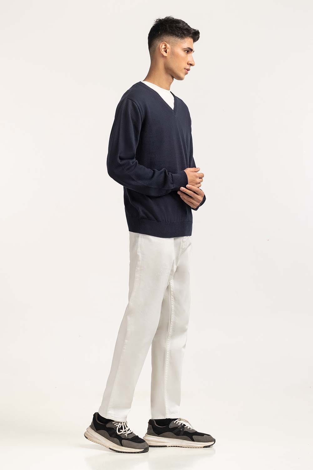 V Neck Sweater MN-SWT-WS24-146