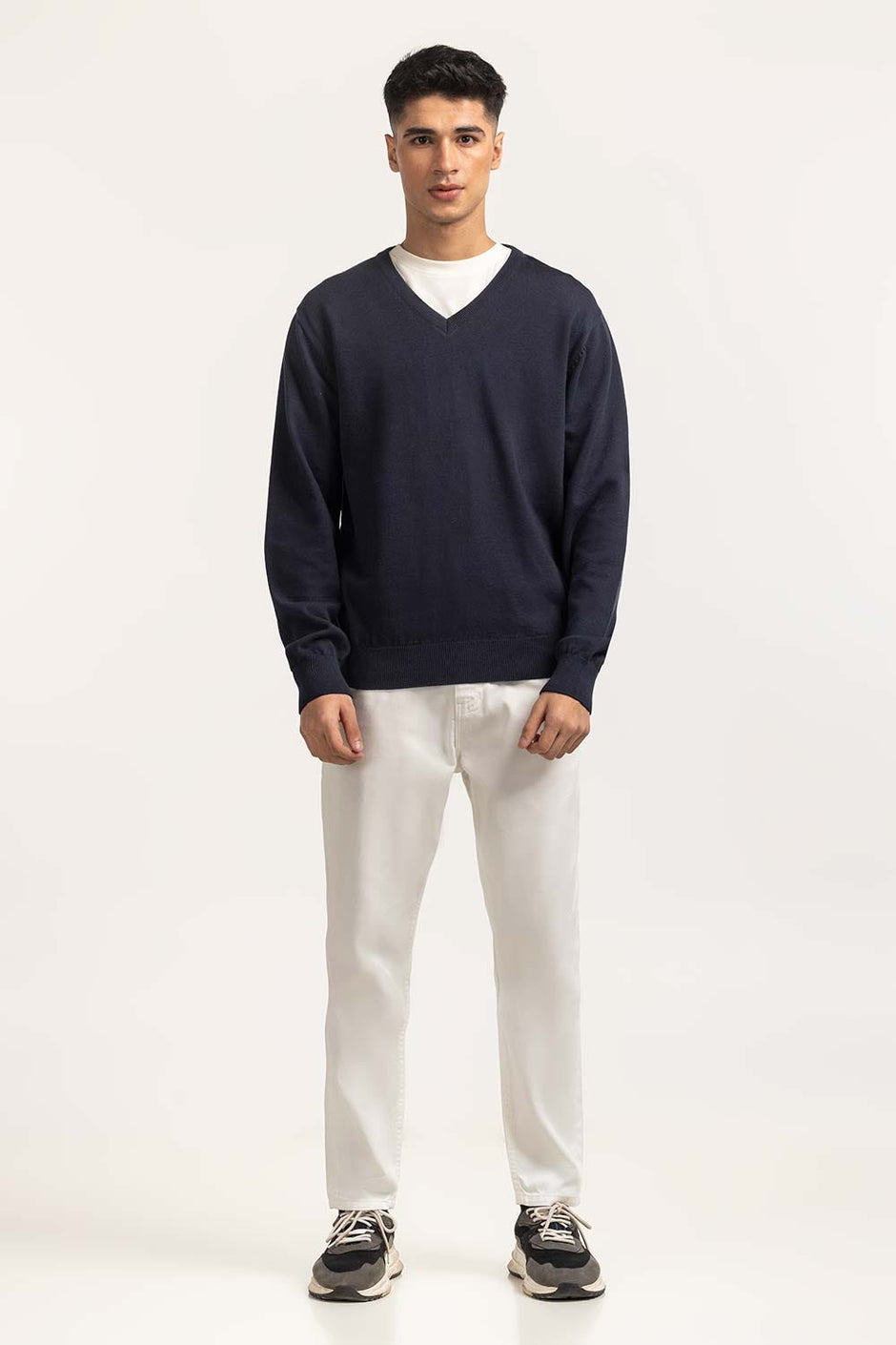 V Neck Sweater MN-SWT-WS24-146