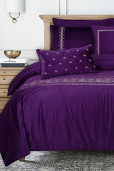 VB-005 Velvet Complete Bed Set