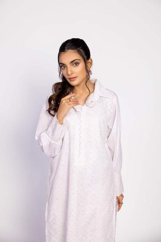 Chic Attire Embroidered Shirt WGK-CMW-DE-1869