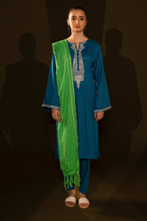 Dyed Jacquard Dupatta WGK-DPT-JQ-345