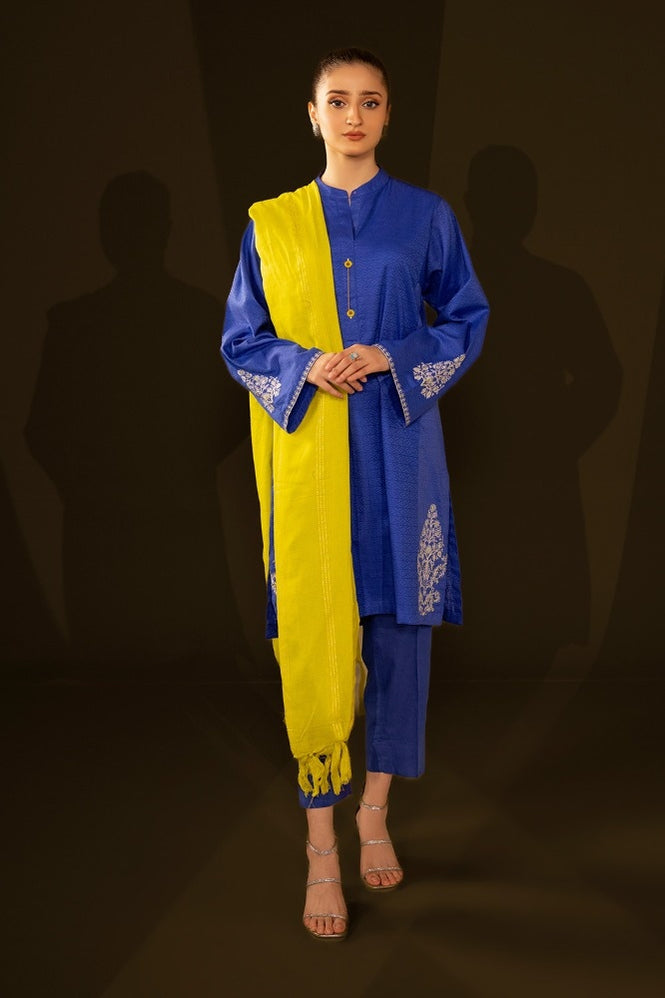 Dyed Jacquard Dupatta