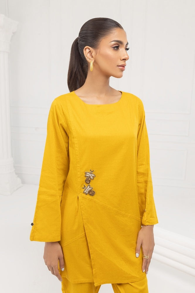 Jacquard Embroidered Tunic