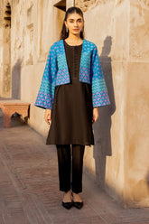 Khaddar Embroidered Crop Jacket WGK-KDW-DE-3005