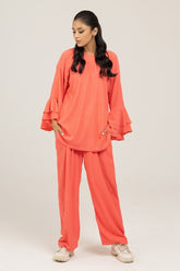 Knitted Blended Dyed Shirt WGK-KF-03