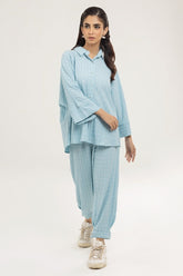 Knitted Blended Dyed Shirt WGK-KF-21