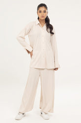 Knitted Blended Dyed Shirt WGK-KF-29