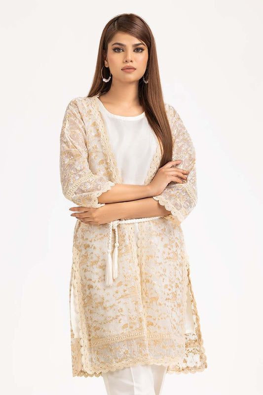 Zartaar Khaddi Net Dyed Embroidered Shirt And Trouser WGK-KNS-DE-2375