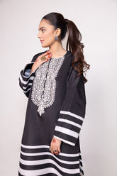 Needle Craft raw-silk Printed Embroidered Shirt WGK-RSS-PE-2091