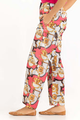 Satin Silk Printed Trouser WGK-TRS-DP-313