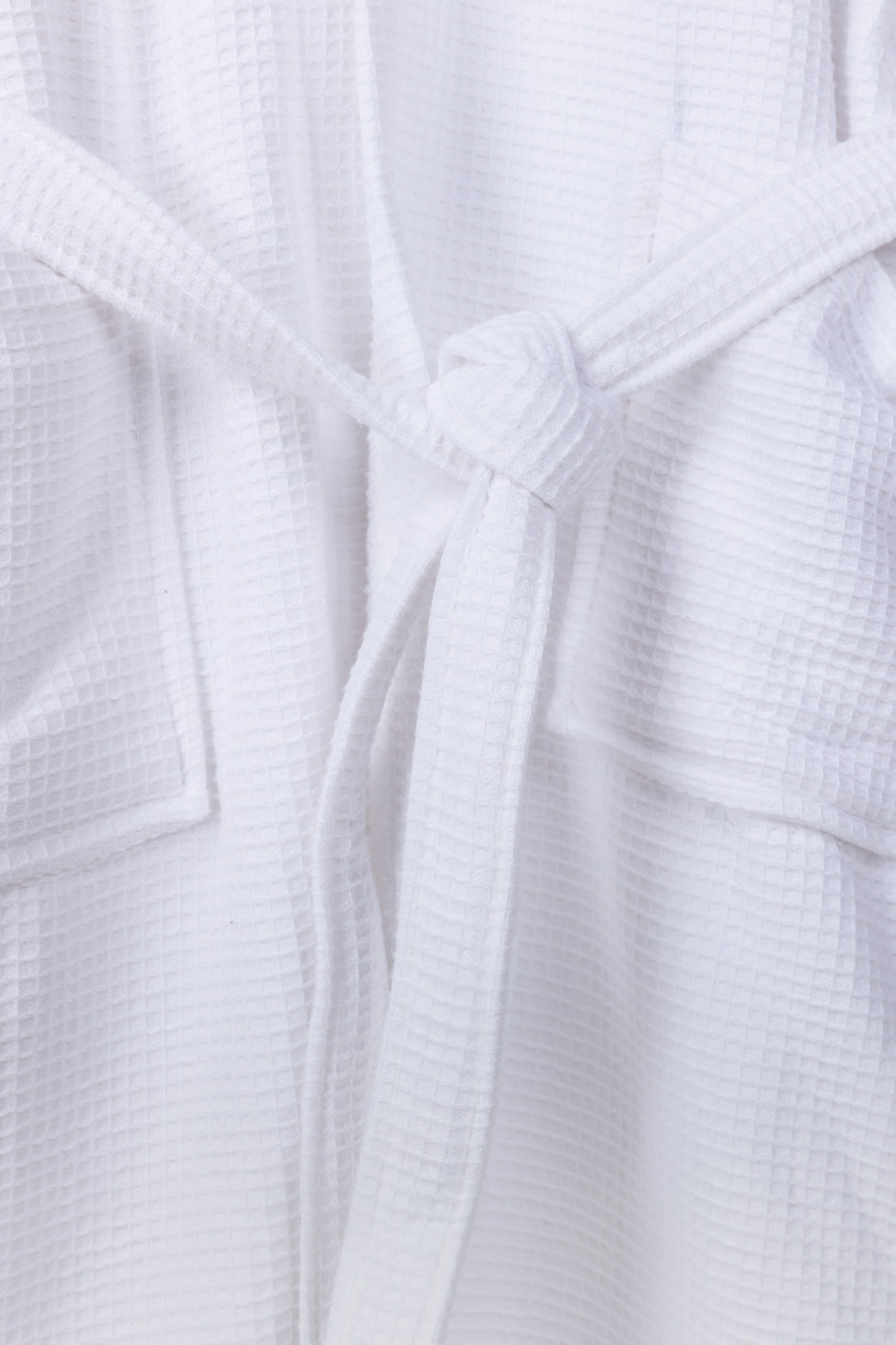 White Waffle Bathrobe 25