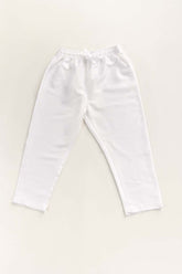 White Basic Pajama KPJ-BLD22-001