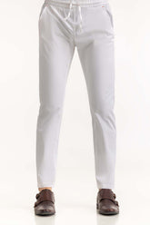 White Basic Pajama PJ-BLD22-003