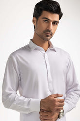 White Basic Suit SK-P24-076