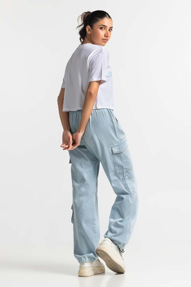 White Embroidered Knit Top WM-KTP-SS24-040