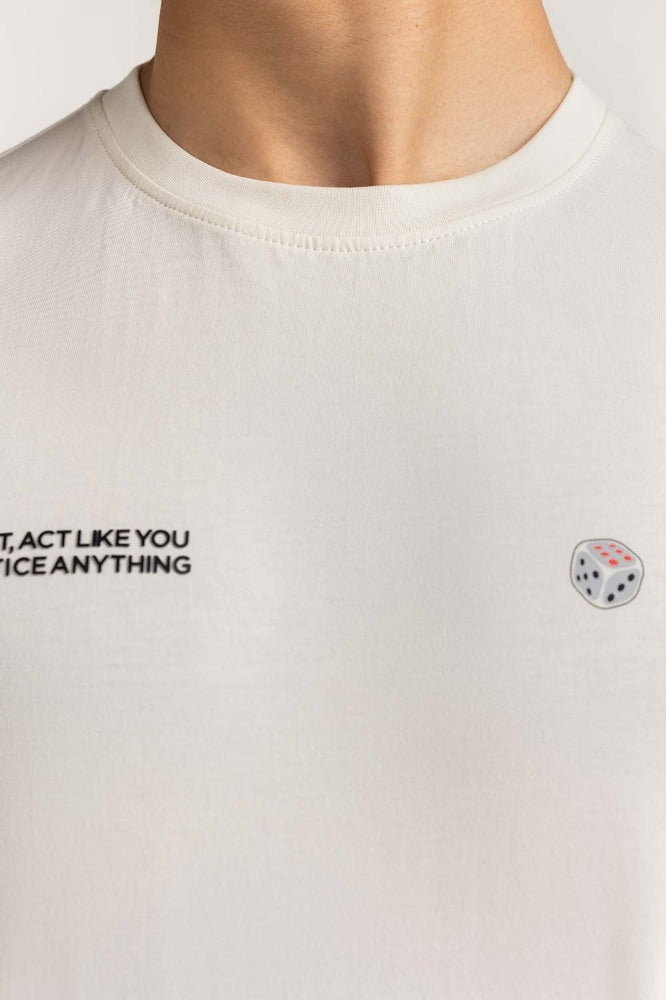 White Graphic Tee MN-TS-GP-S24-604