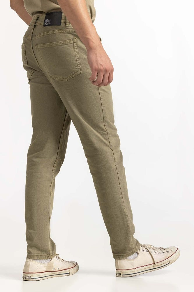 White Pepper Basic Trouser MN-JNS- DN23-017 B
