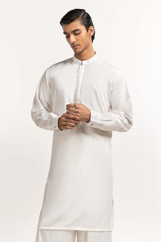 White Styling Kurta SK-S24-030