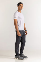 White Textured Tee AW-TS24-018