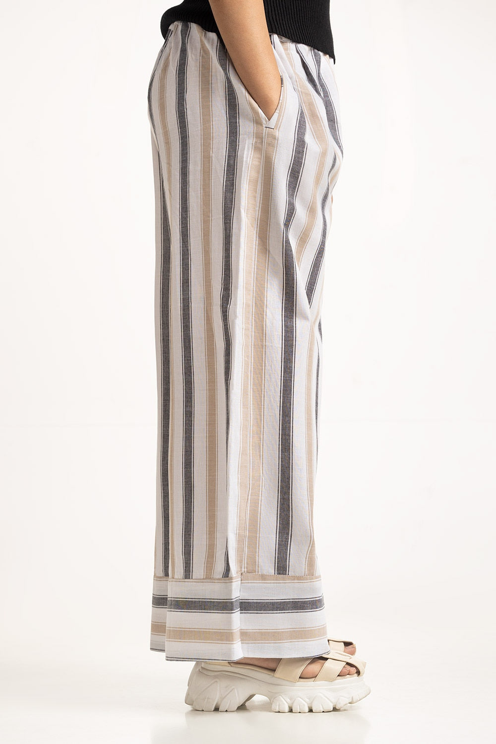 Women-Trouser Regular Fit WM-TRC-SS25-069