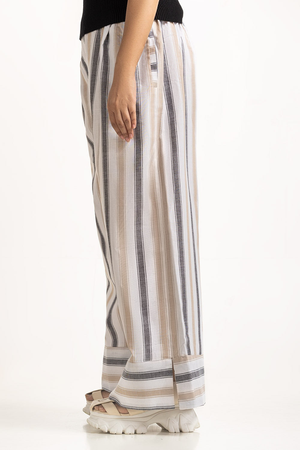 Women-Trouser Regular Fit WM-TRC-SS25-069