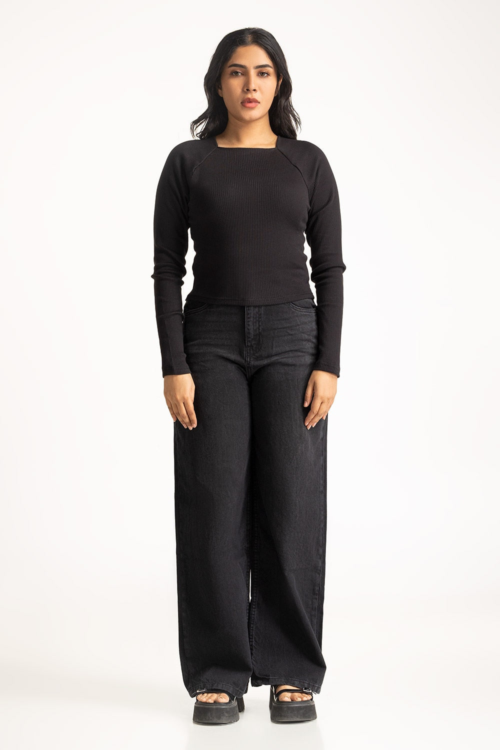 Women Knitted Top Fitted WM-KTP-WS24-018