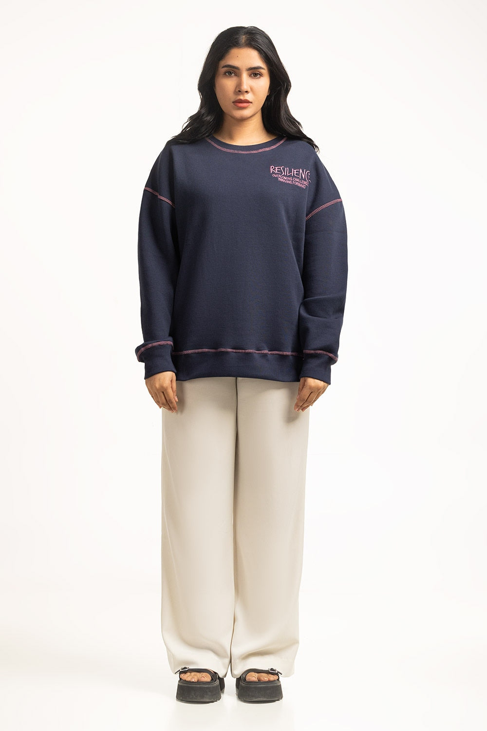 Women Sweet Shirt Loose Fit WM-SWS-WS24-001