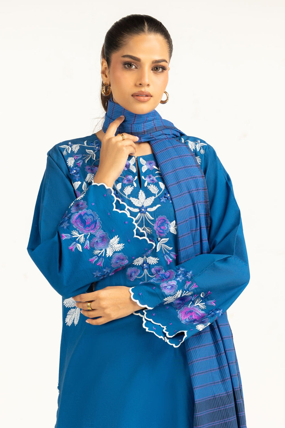 yarn-dyed Dupatta