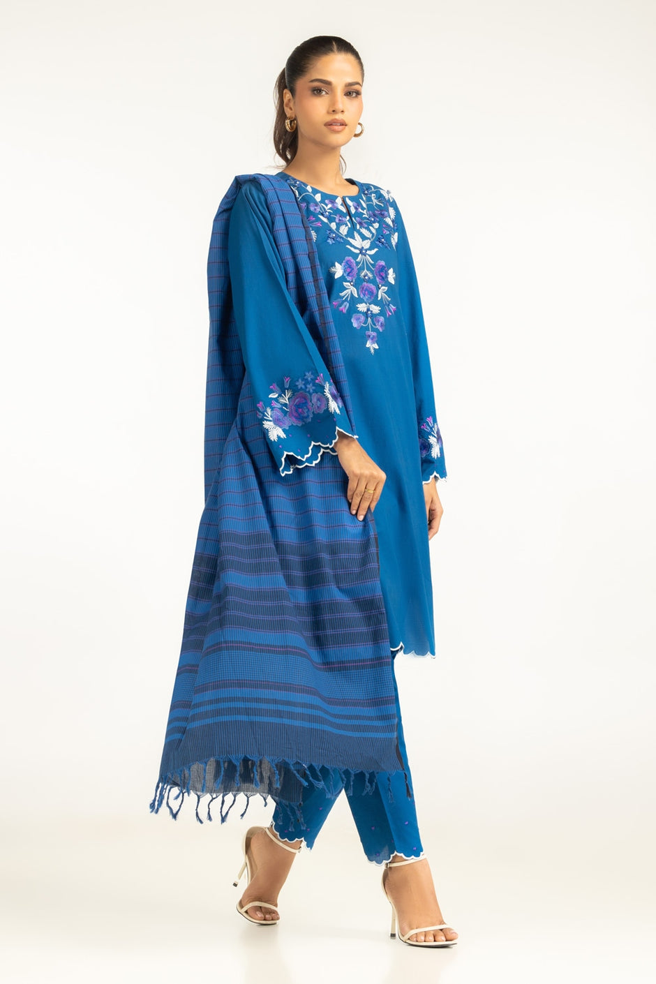 yarn-dyed Dupatta