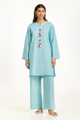 Yarn-dyed Embellished Co-Ord Set IPST-44776-B