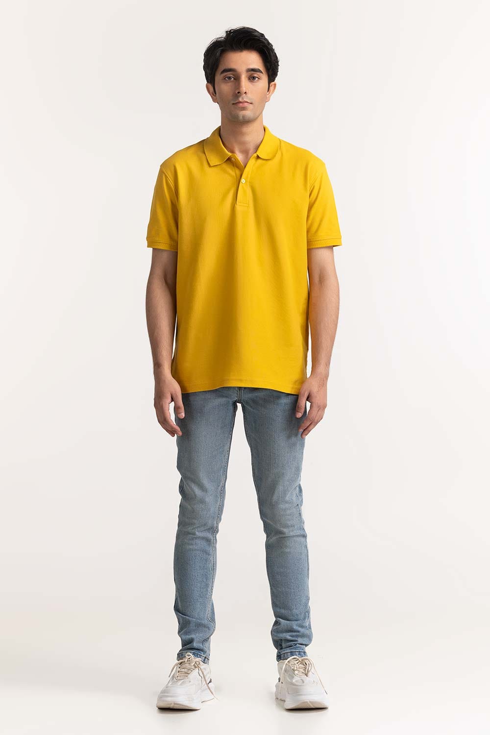 Yellow Signature Polo PS-SIGPK24-016
