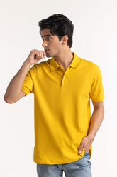 Yellow Signature Polo PS-SIGPK24-016