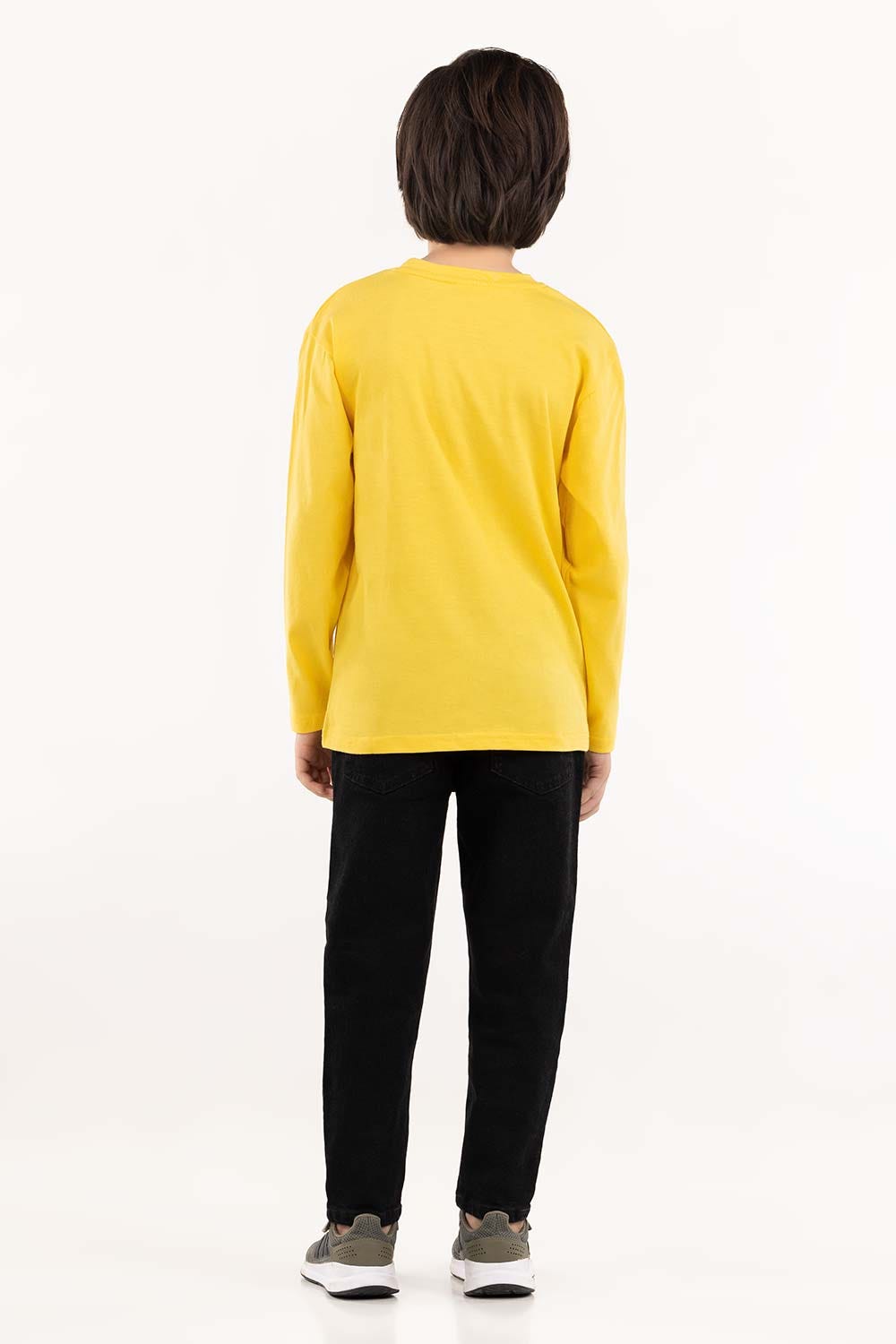 Toddler Boy Yellow T-Shirt 224-513-024