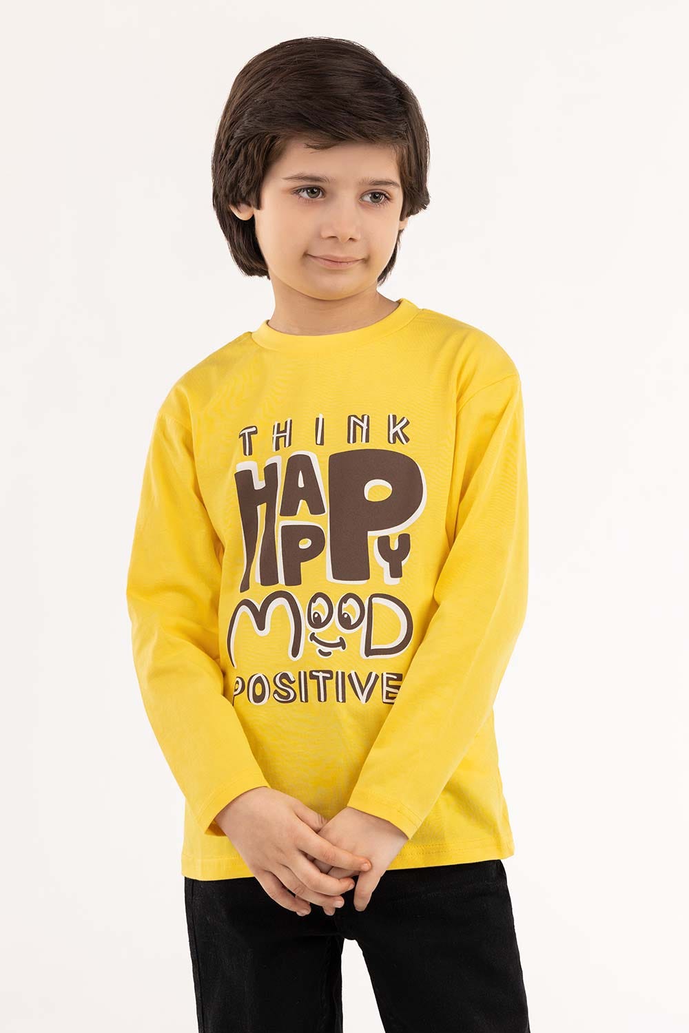 Toddler Boy Yellow T-Shirt 224-513-024