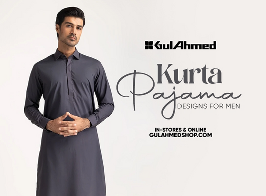 Kurta Pajama Designs for Men by Gul Ahmed