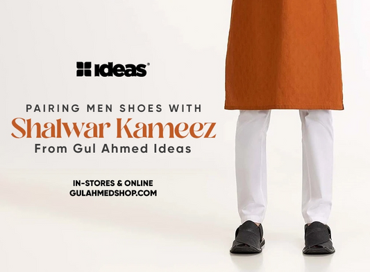Men Shoes with Shalwar Kameez