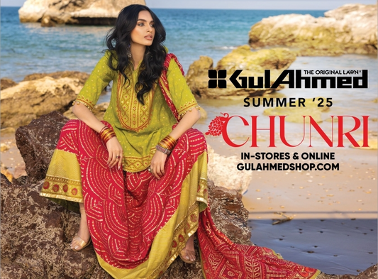 Unstitched Chunri Lawn Collection 2025