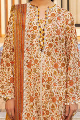3 Piece Unstitched Printed Lawn Suit SD-52062