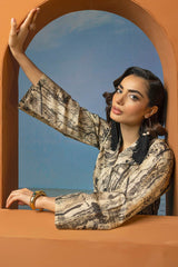 2 Piece Unstitched Printed Lawn Suit TL-52015
