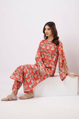 2 Piece Unstitched Printed Lawn Suit TLP-42038