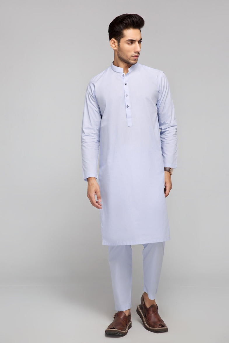Grey PLATINUM LATHA Unstitched Fabric