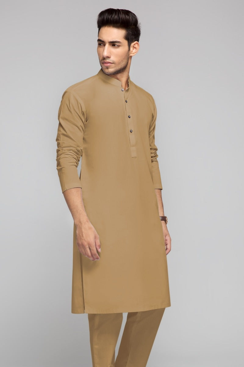 Dark Beige Unstitched Fabric Opus  Sentinel G