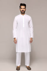 Off White S.O LATHA Unstitched Fabric